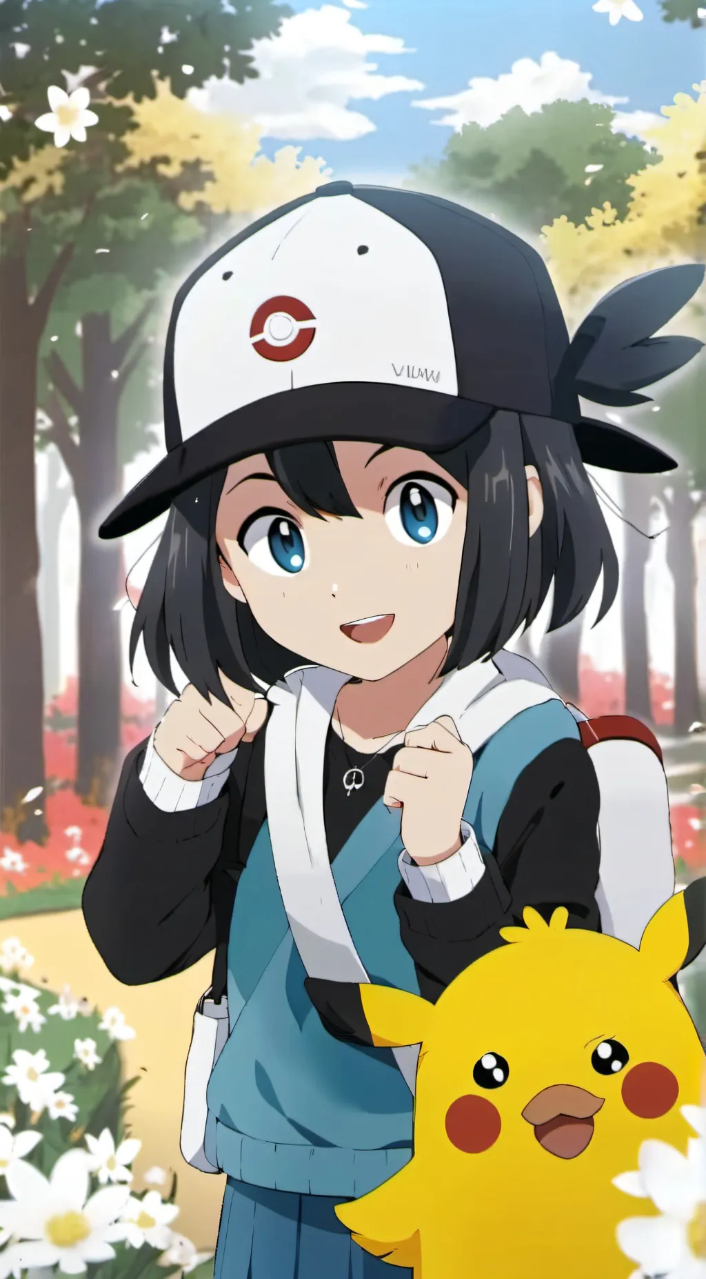 ai character: Pokemon kanto background