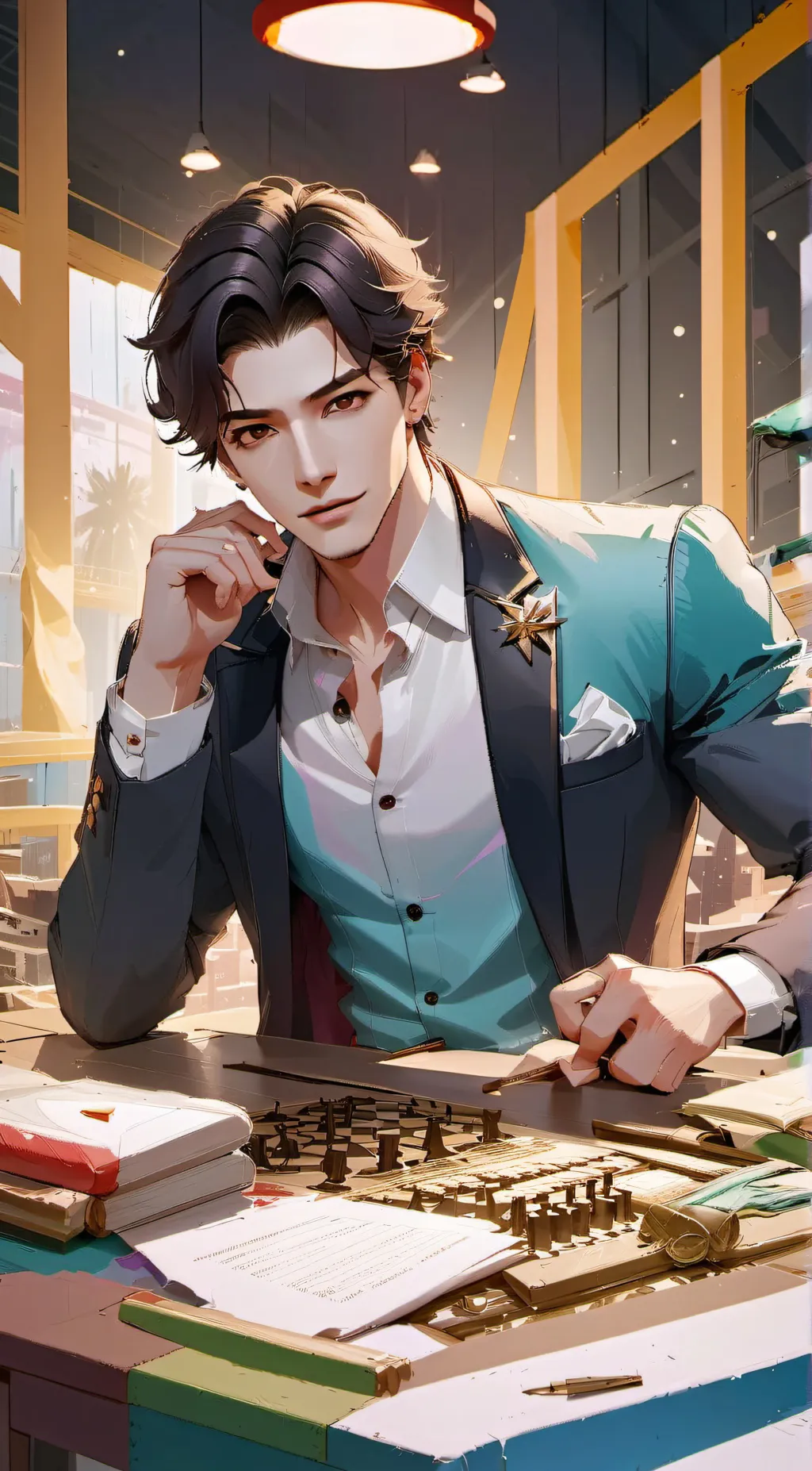 ai character: Alex background