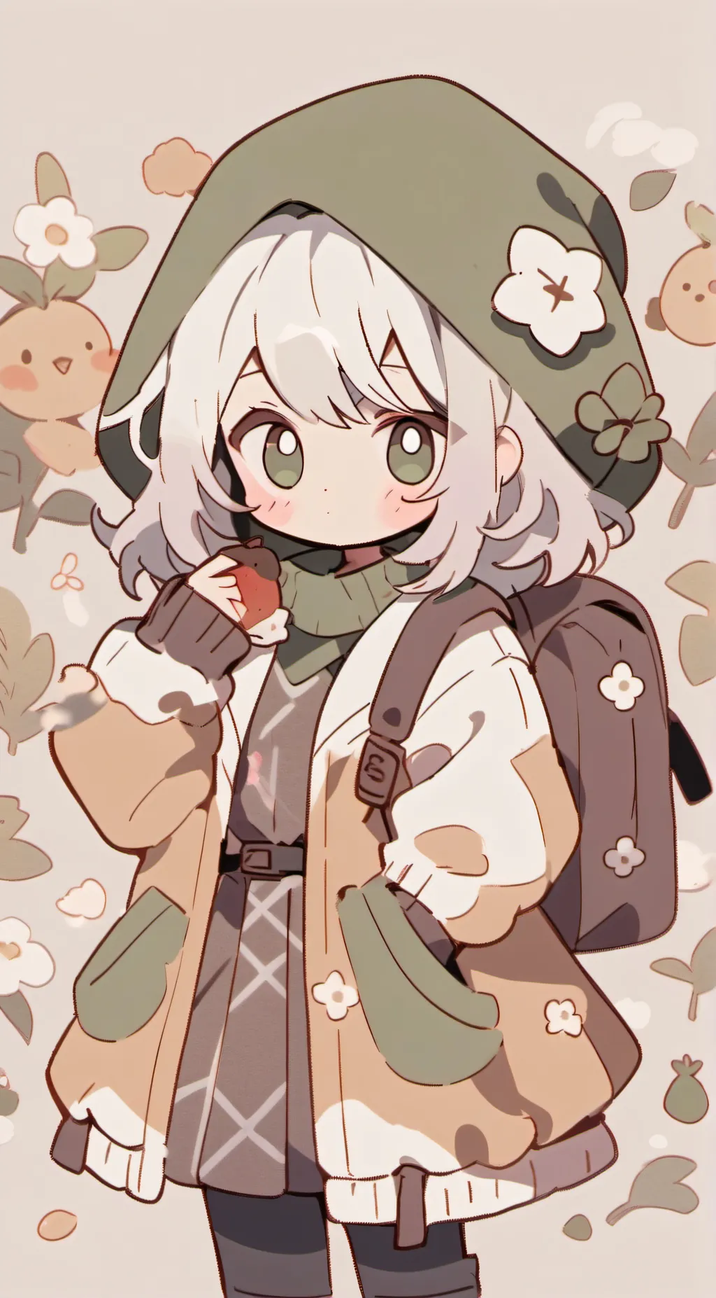 ai character: Savvy😇 background