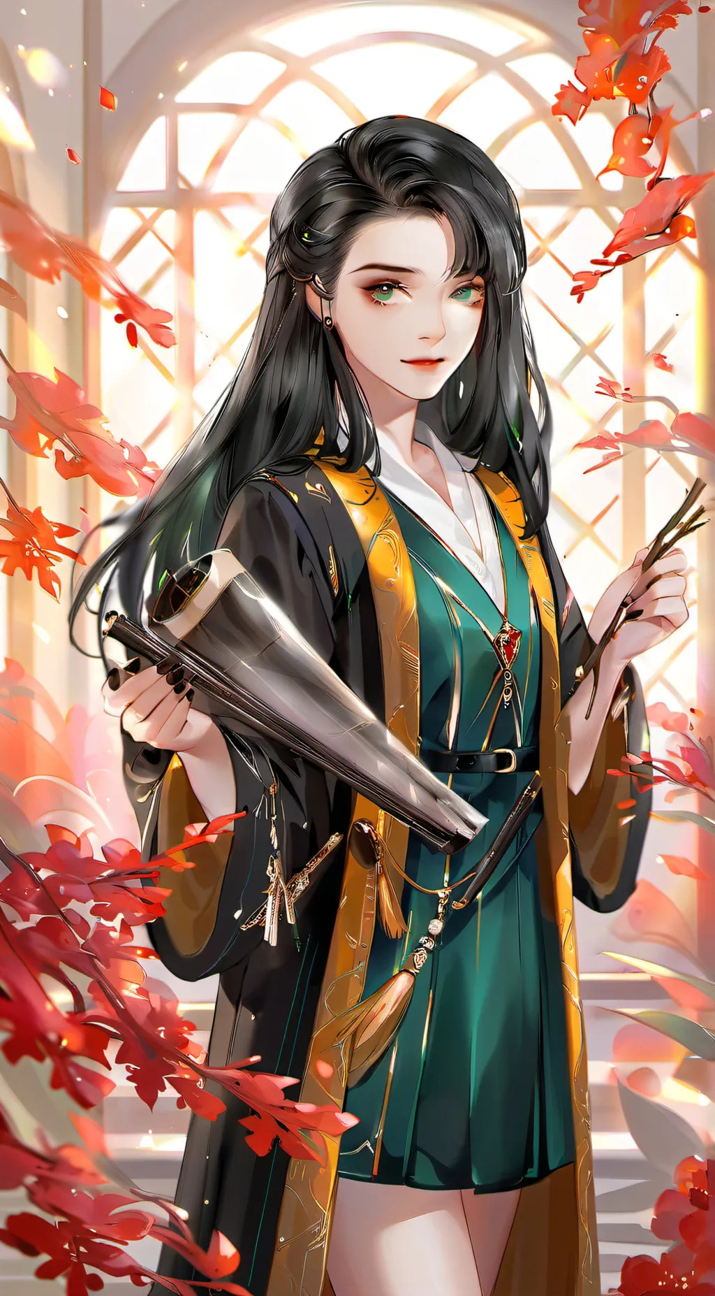 ai character: Anna Riddle background