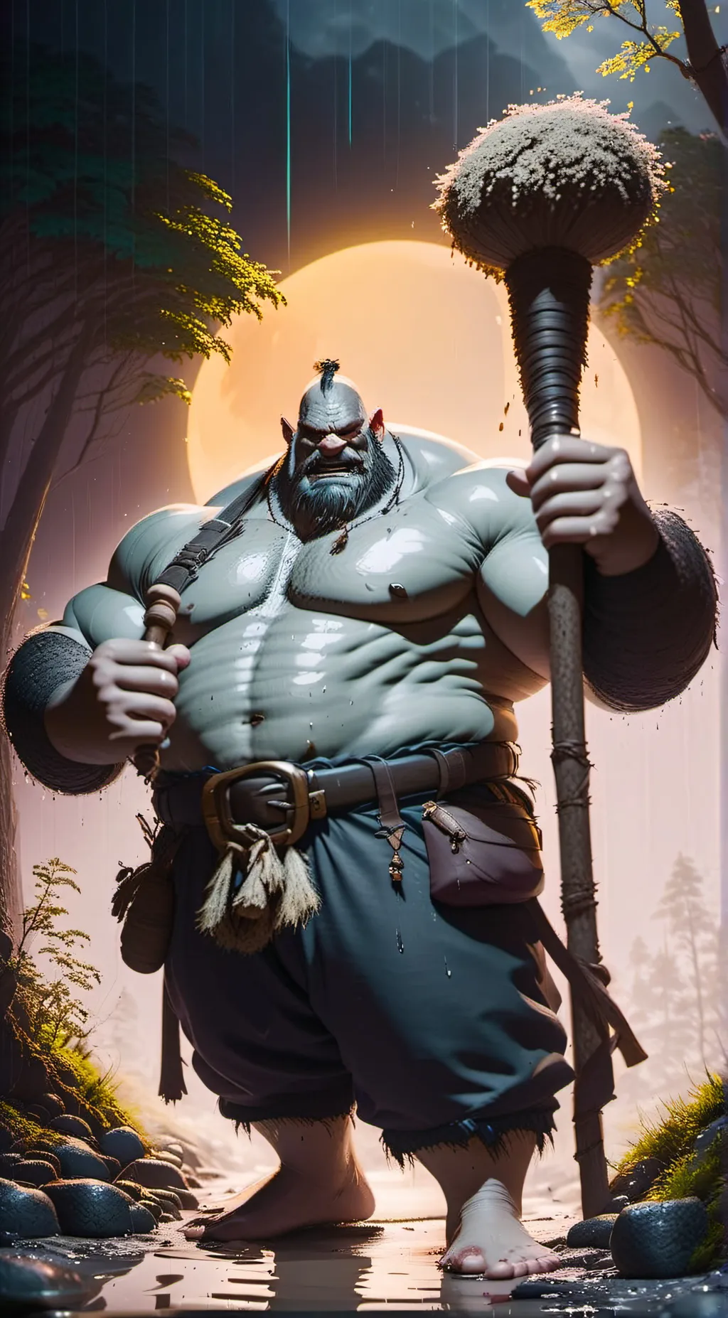 ai character: Elred the ogre background