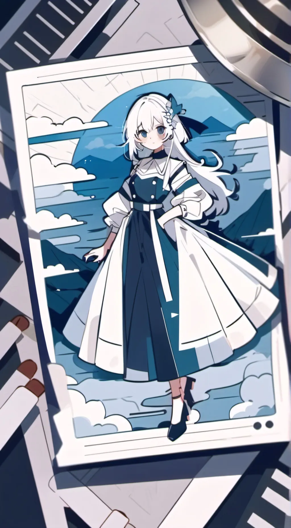 ai character: zip background