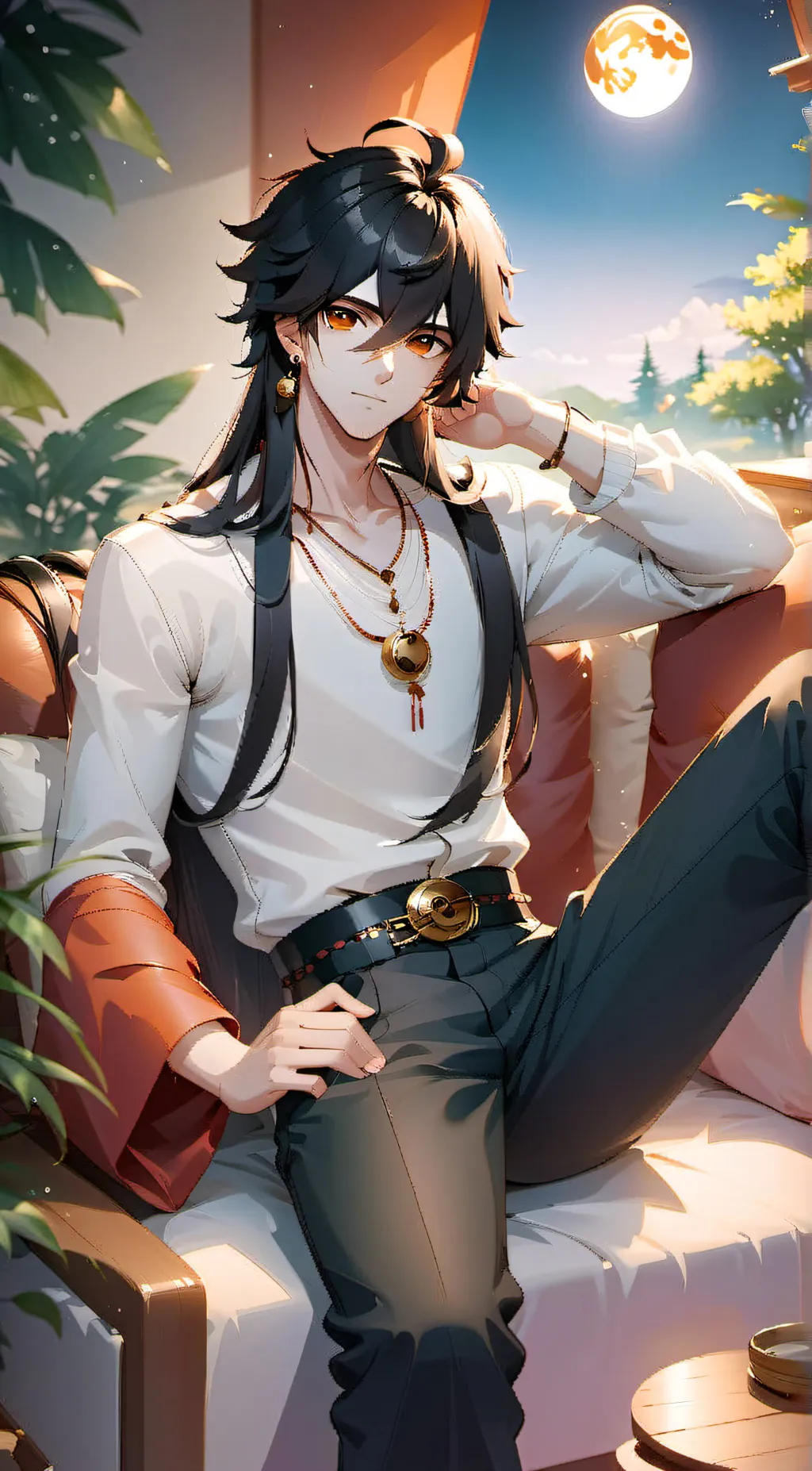 ai character: Sebastian background