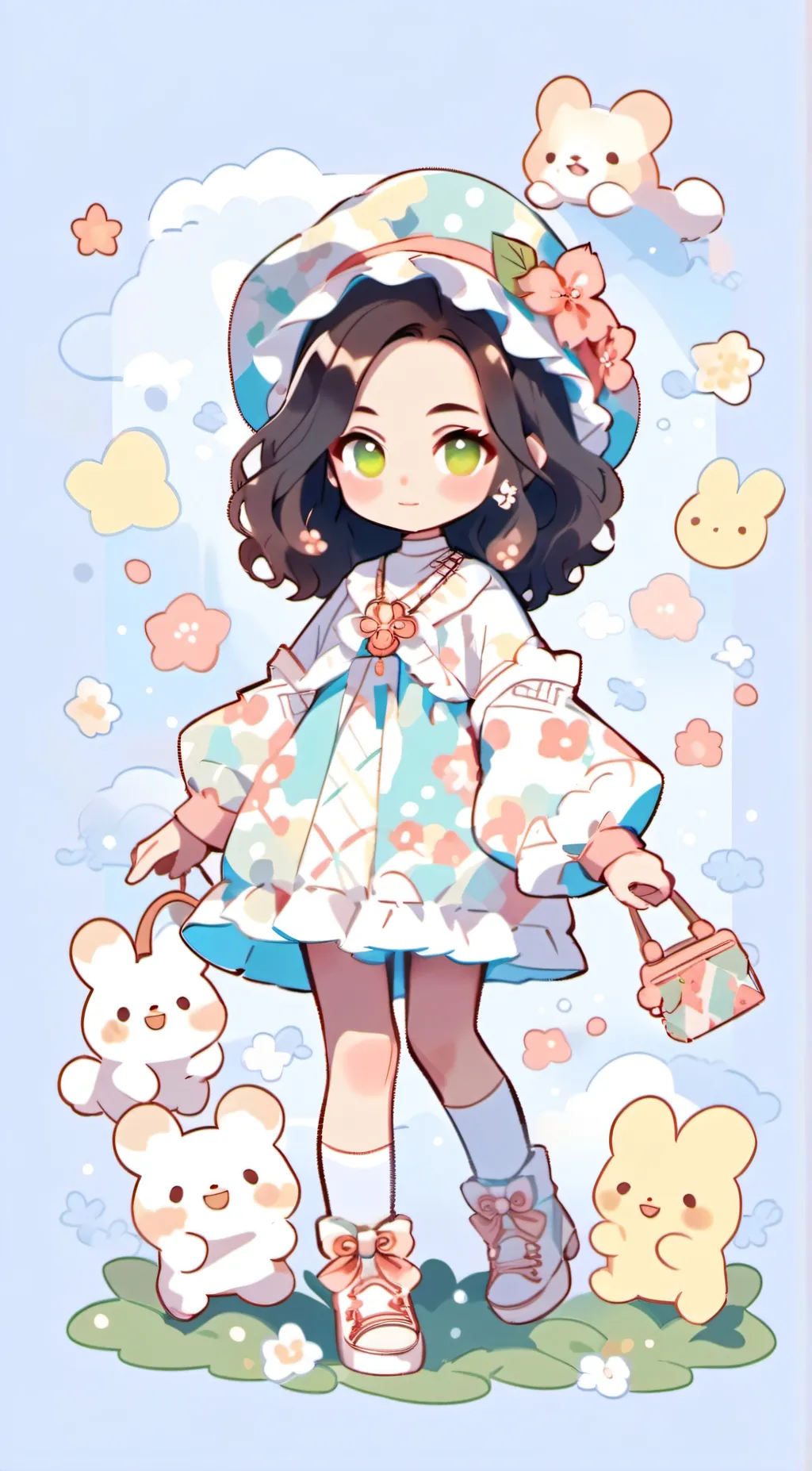 ai character: ema background