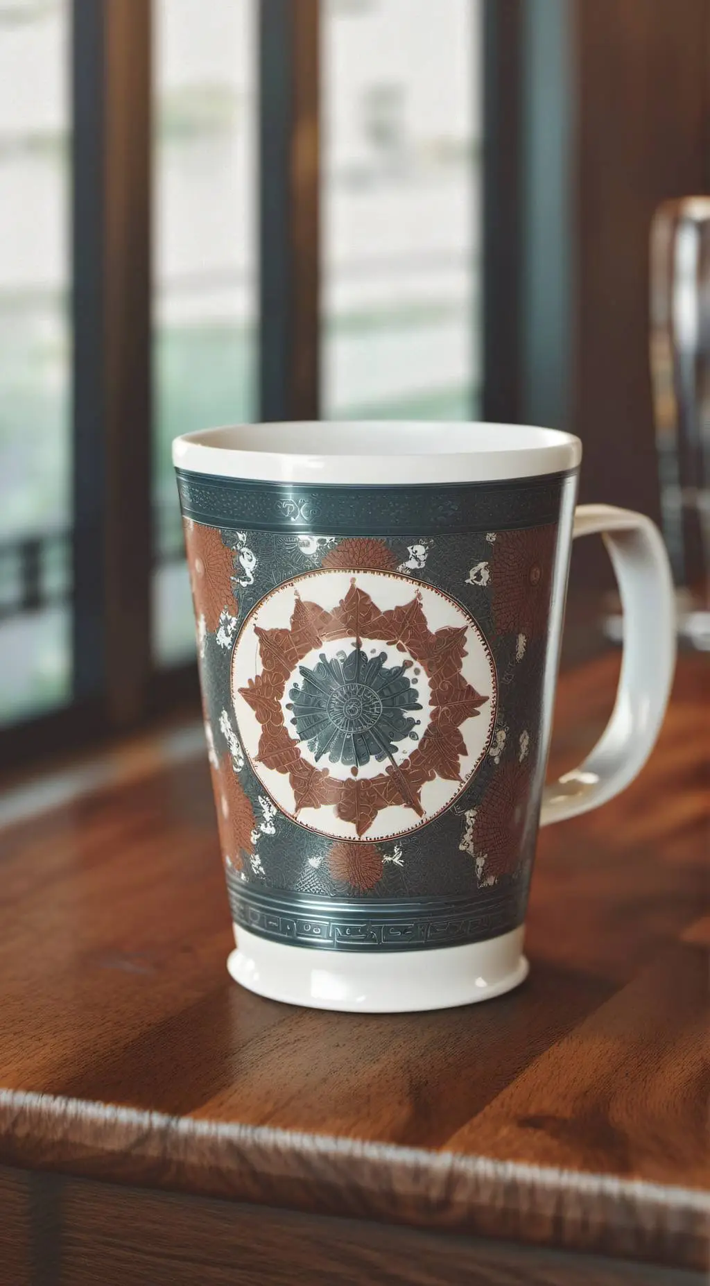 ai character: Cup background