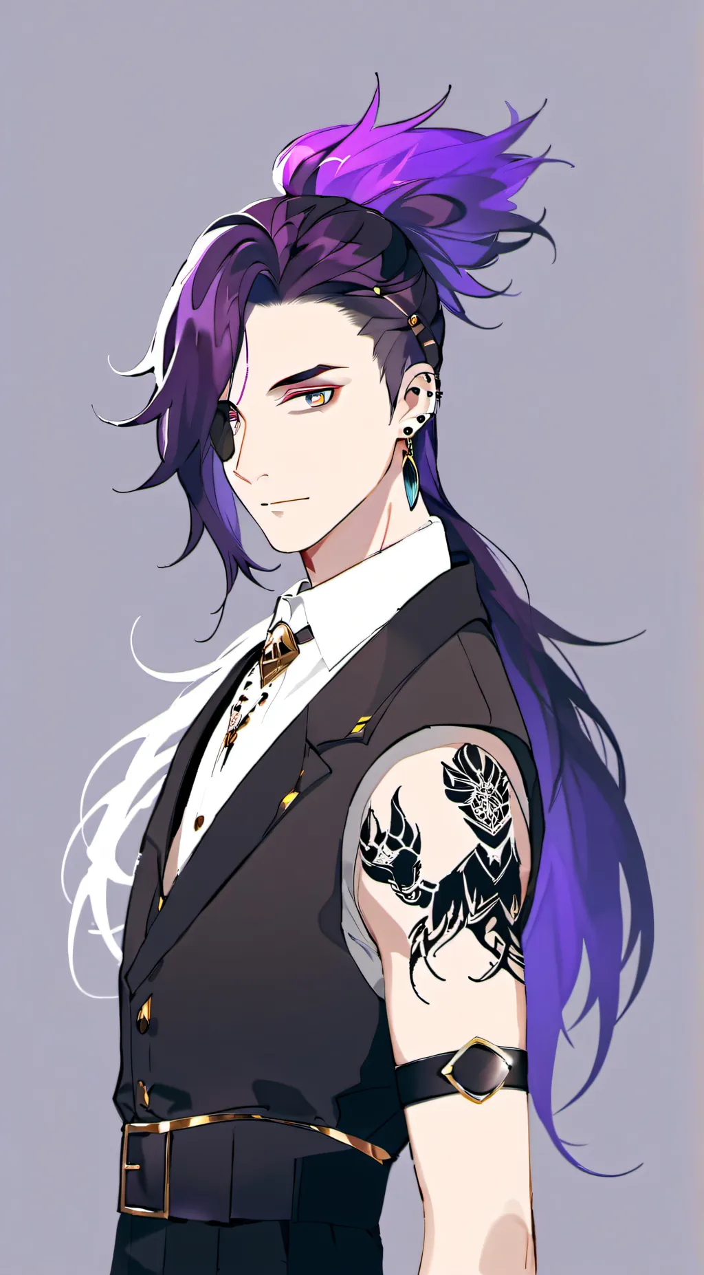 ai character: Vincent  background