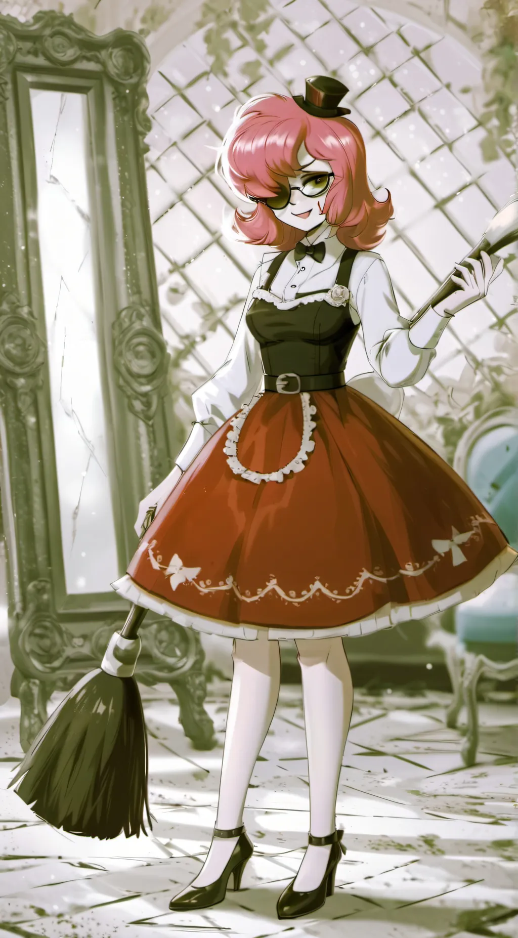 ai character: Nifty(human) background