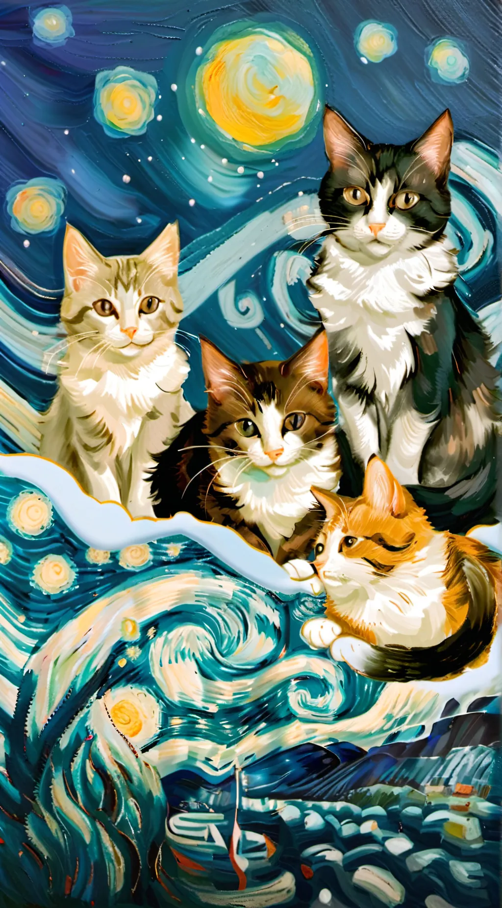 ai character: Warrior cats! background