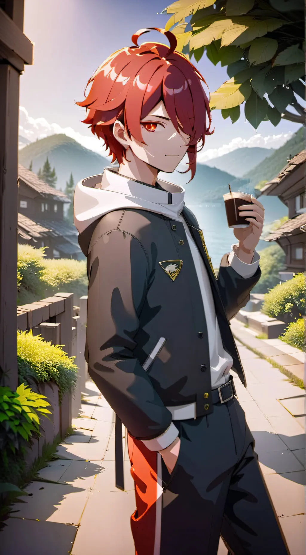 ai character: Michael  background