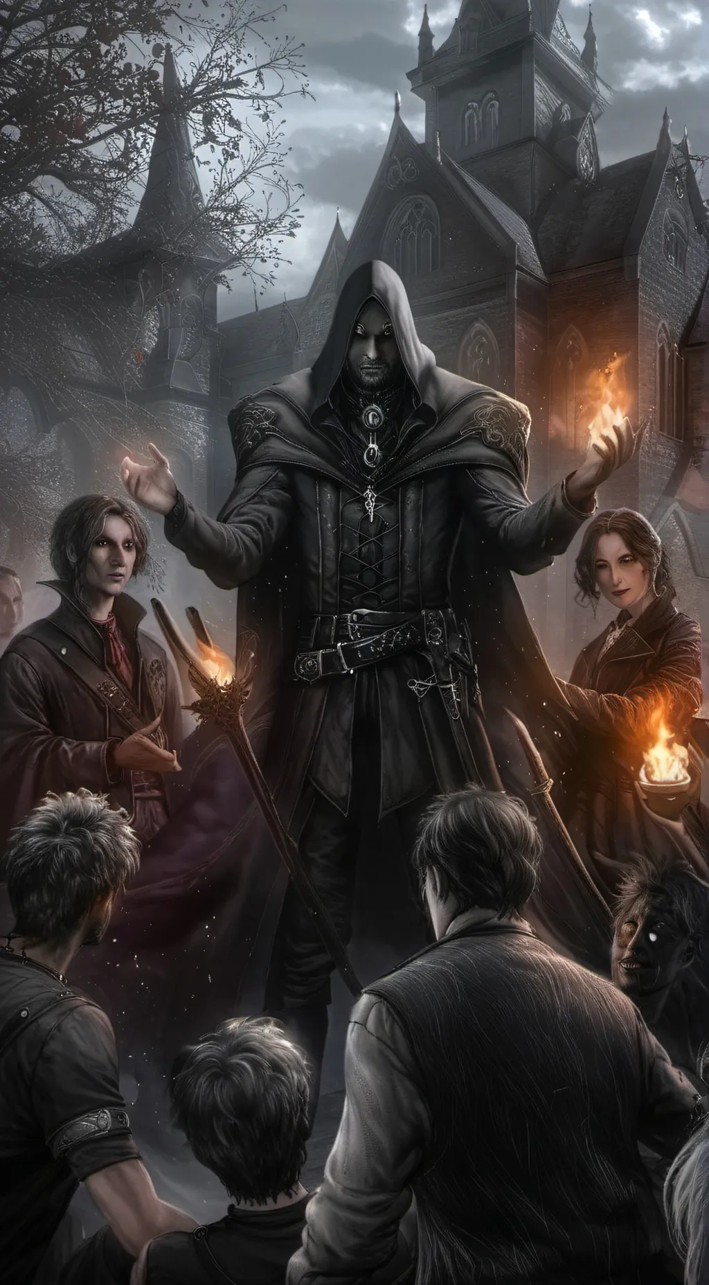 ai character: Evil Wizard  background