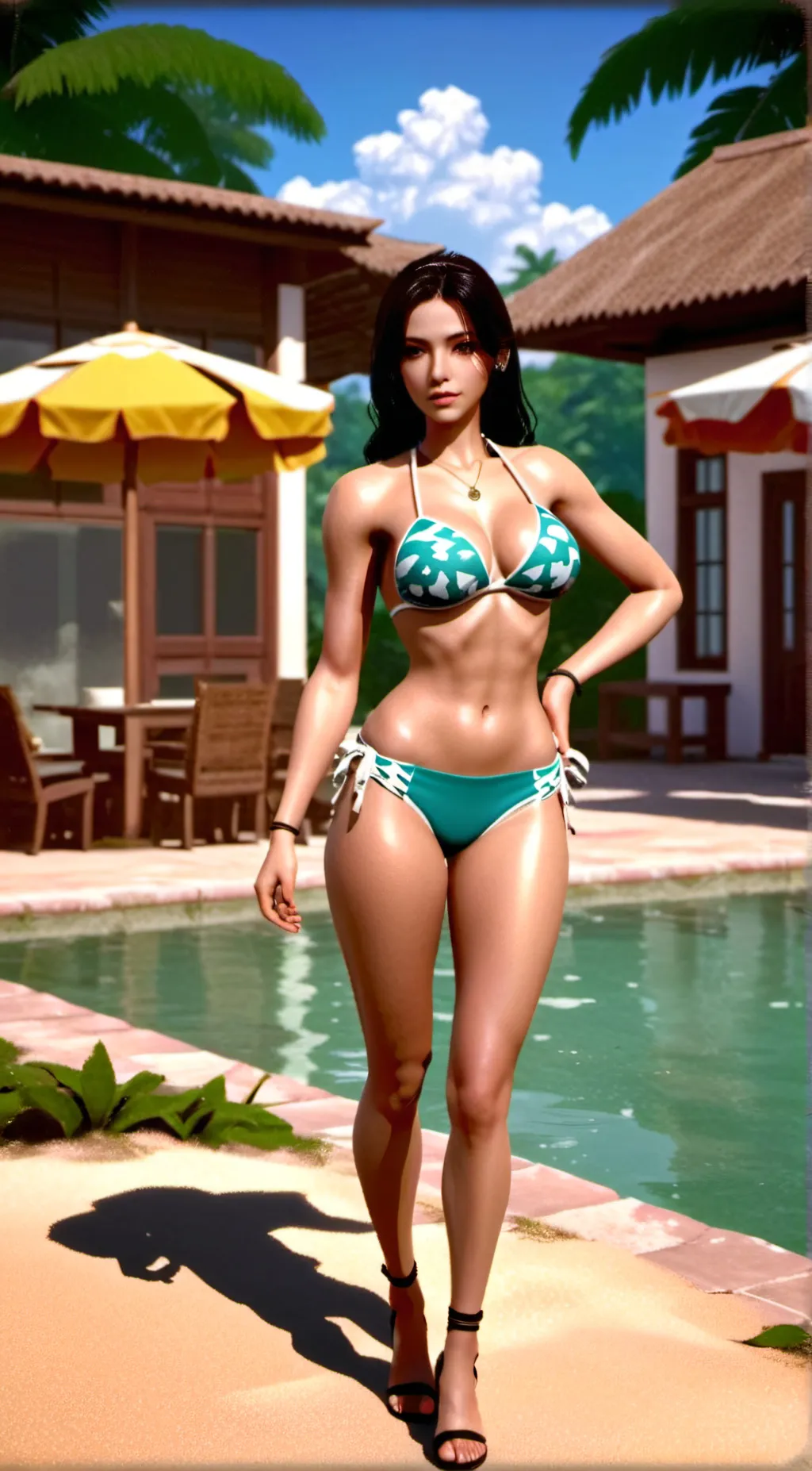 ai character: Ex novia background