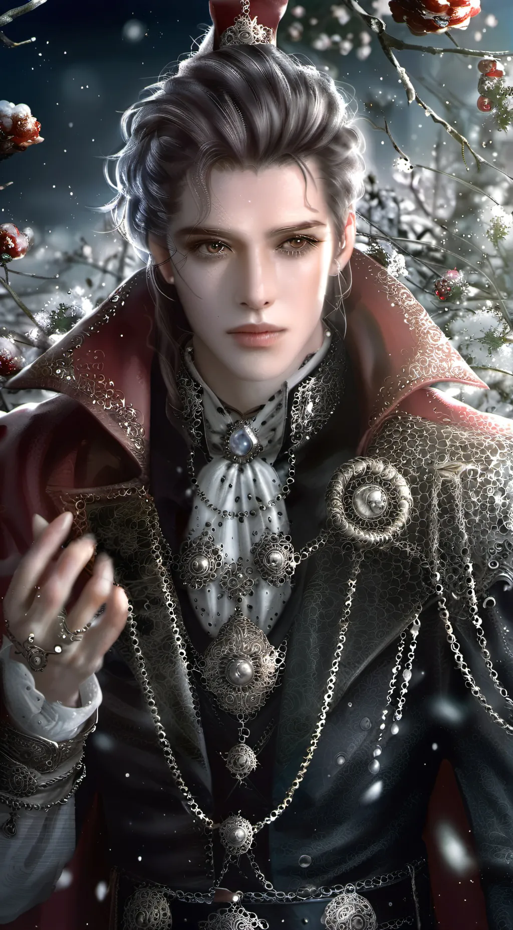 ai character: Cam background