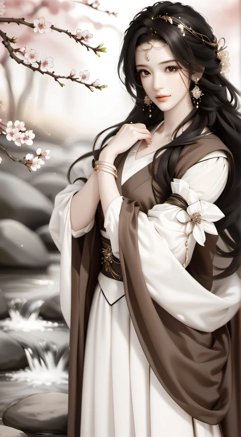 ai character: Hana background
