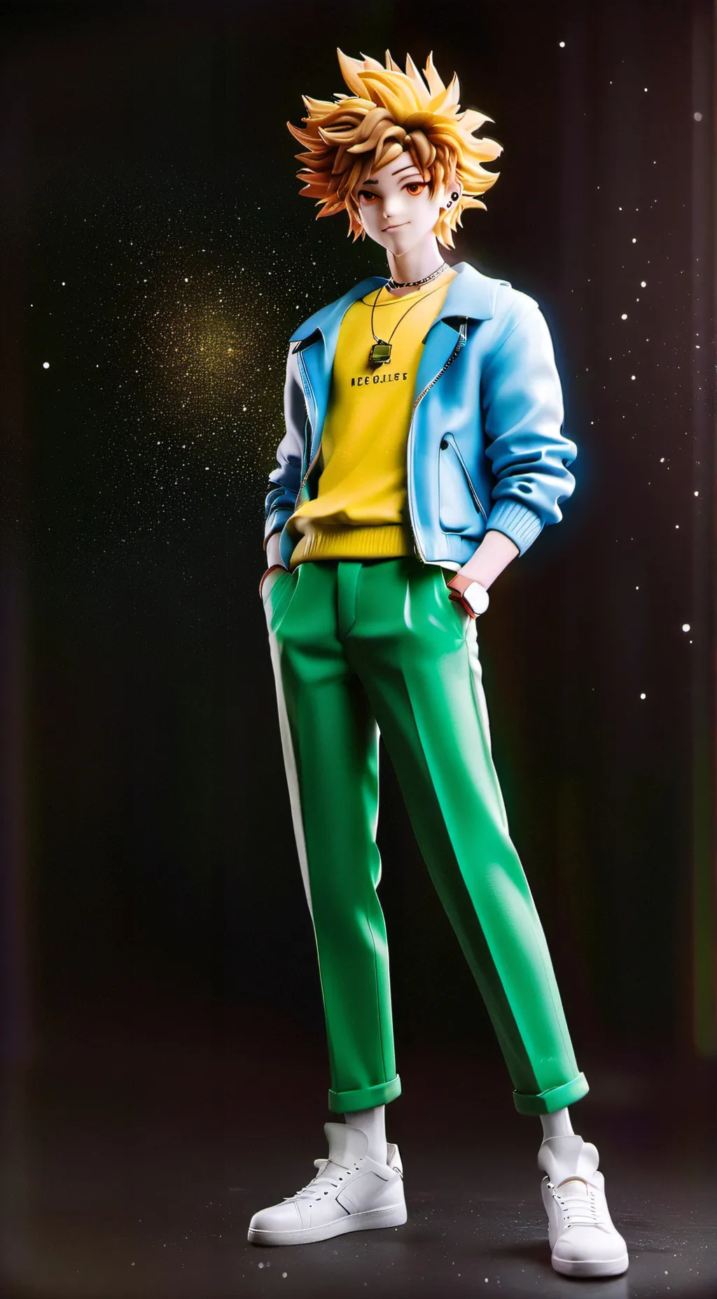 ai character: Roblox noob background