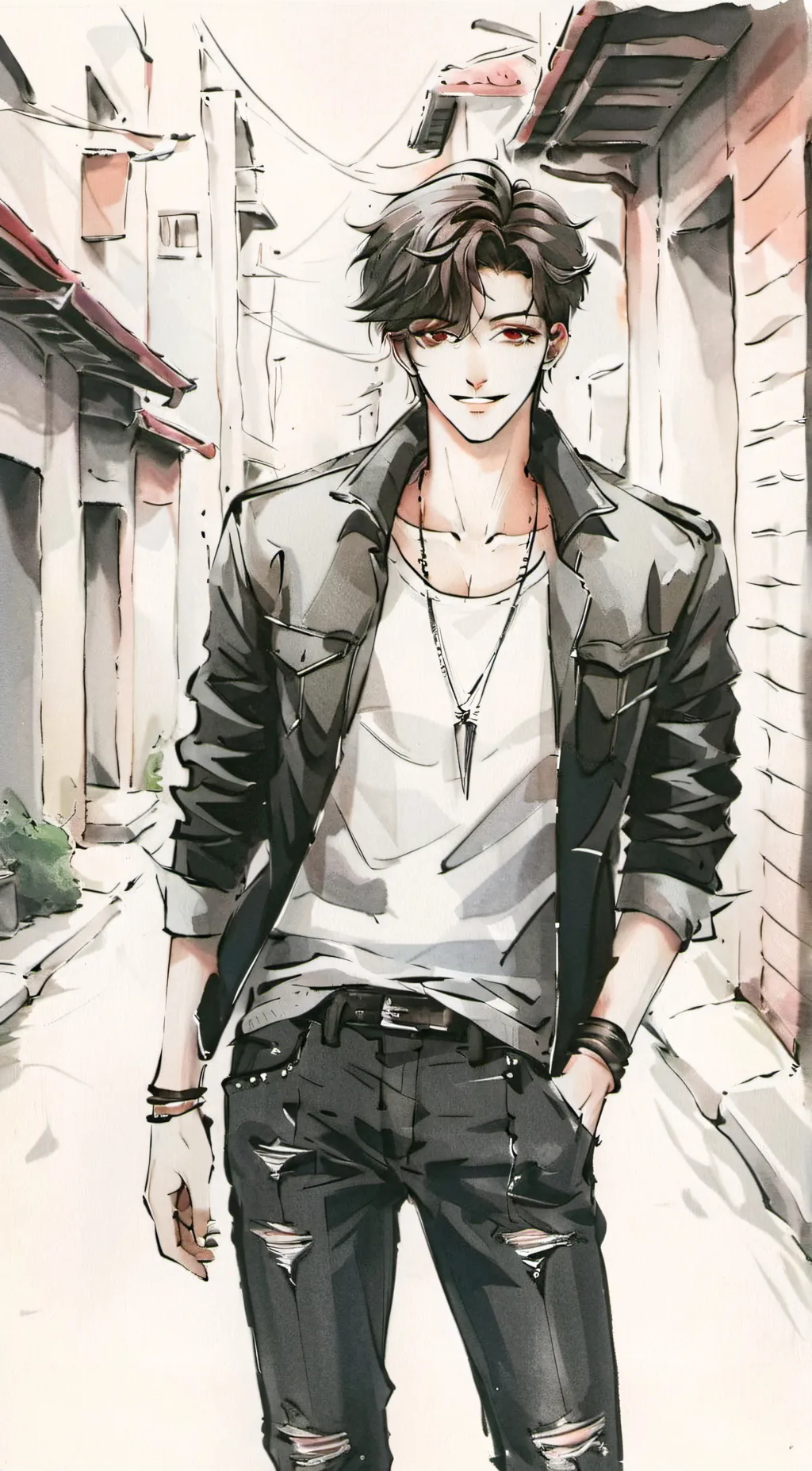 ai character: Edward background