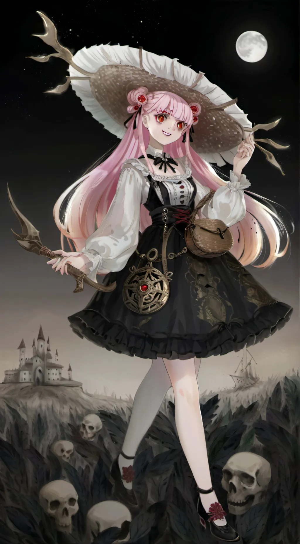 ai character: perona background