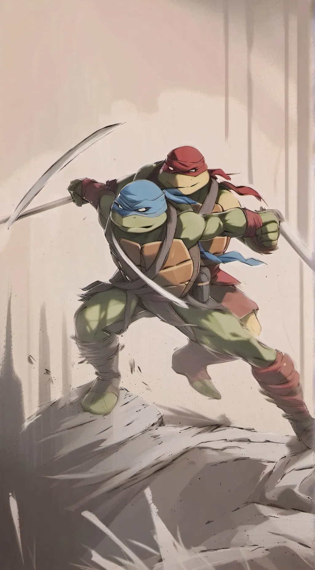 ai character: tmnt2012 background
