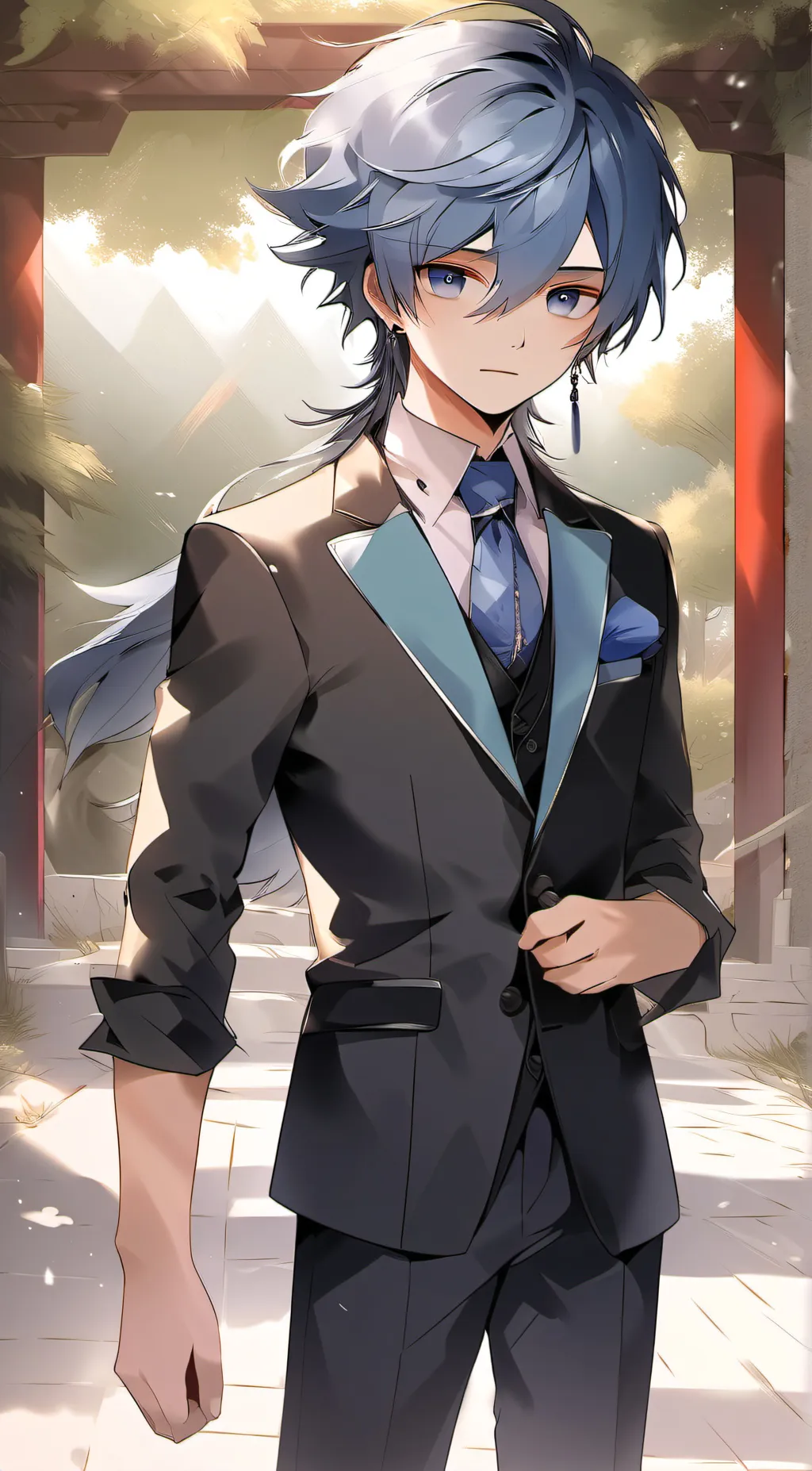 ai character: Viz  background