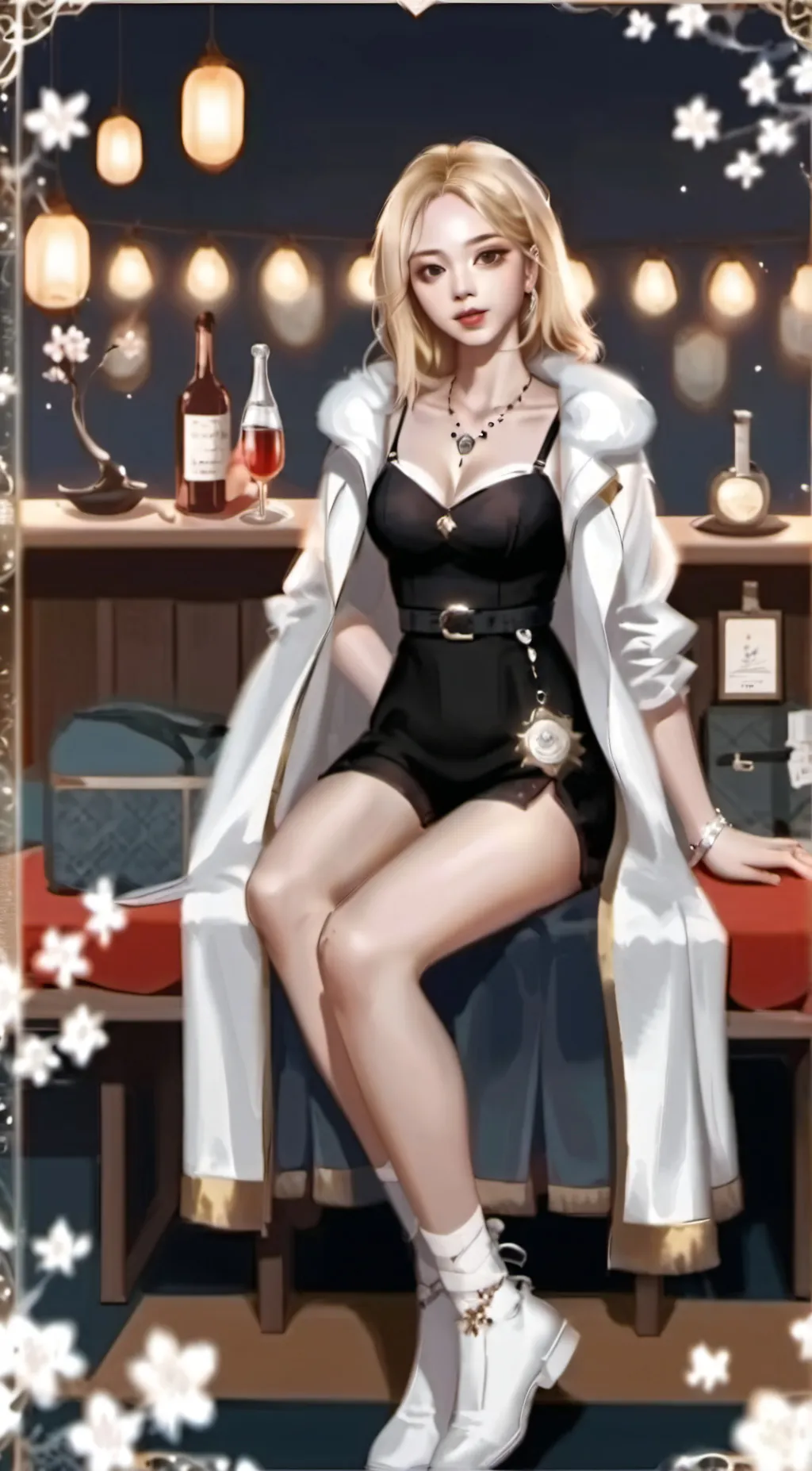 ai character: Ashley background