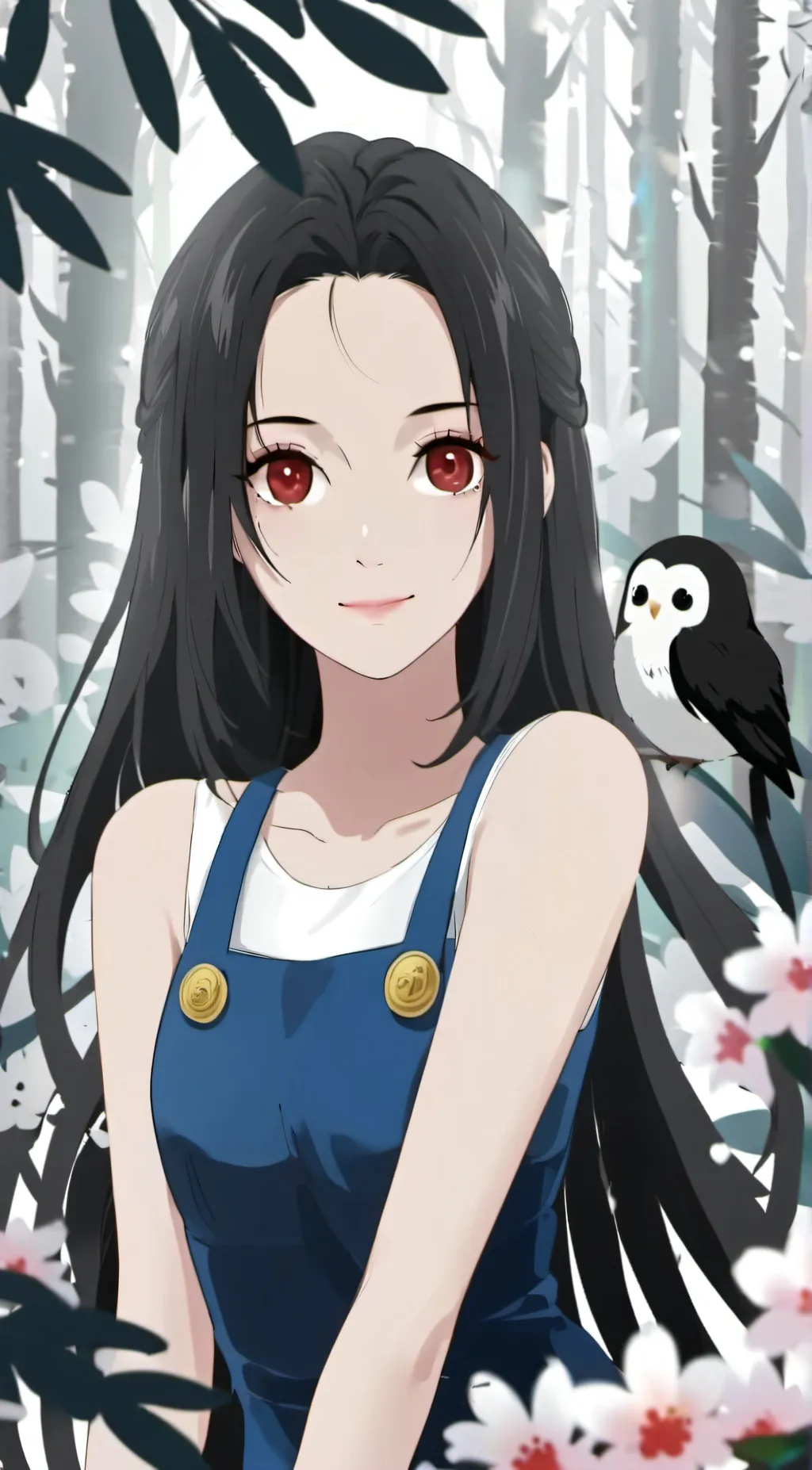 ai character: Hinata  background