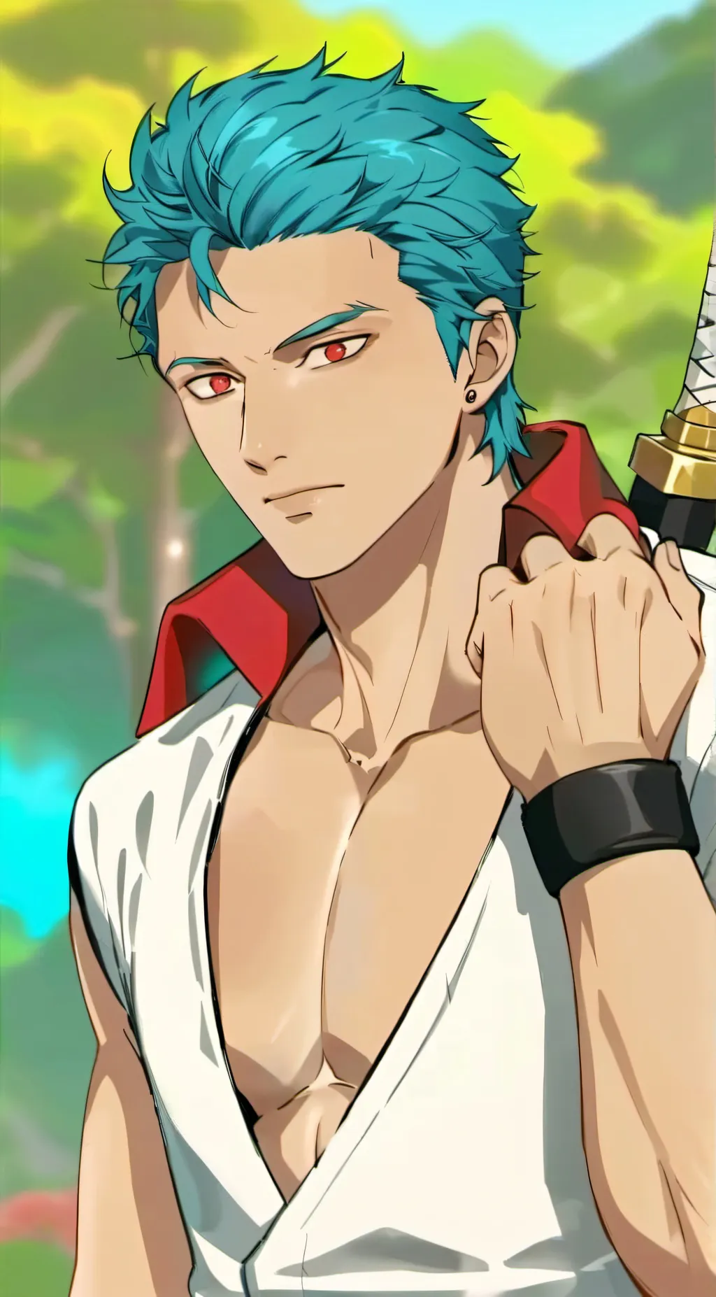ai character: Roronoa Zoro background