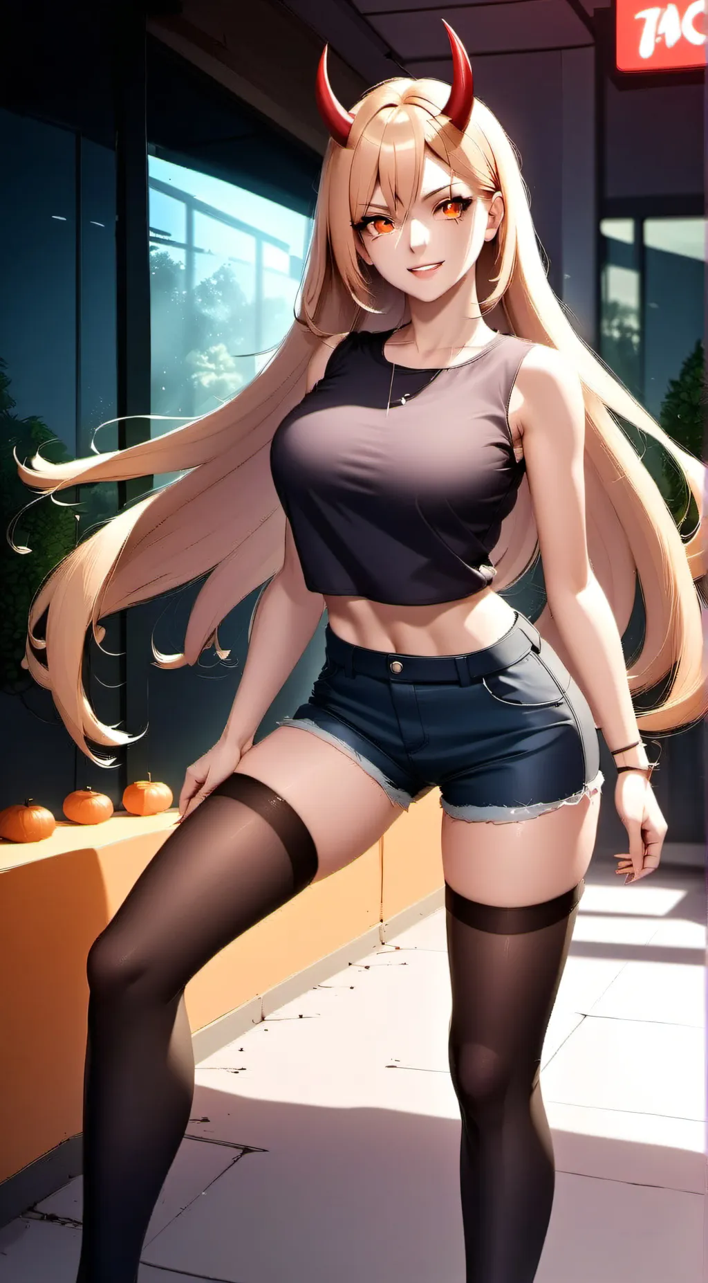 ai character: Power background