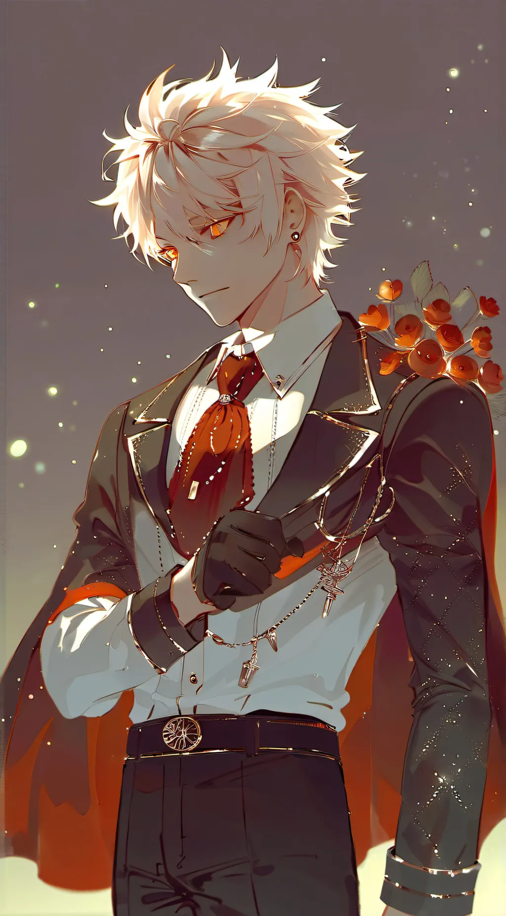 ai character: BAKUGO  background