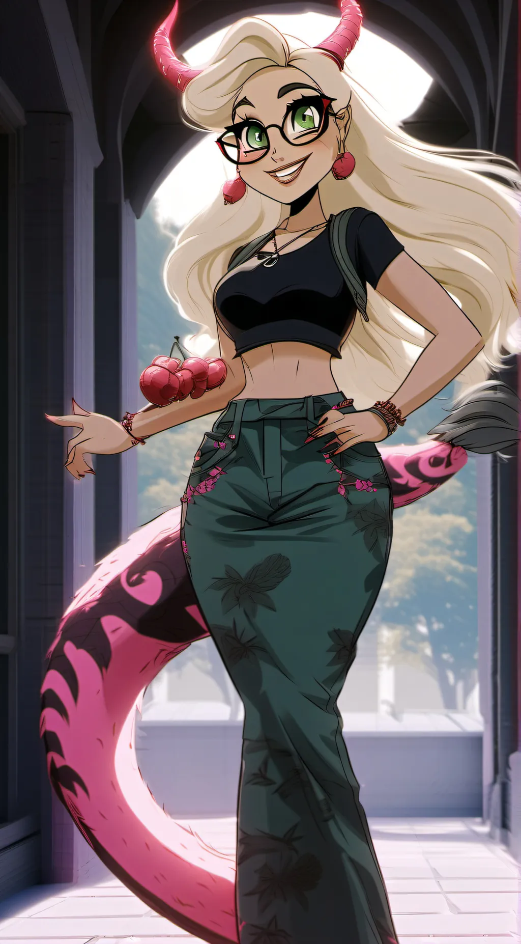 ai character: Ms. Mayberry background