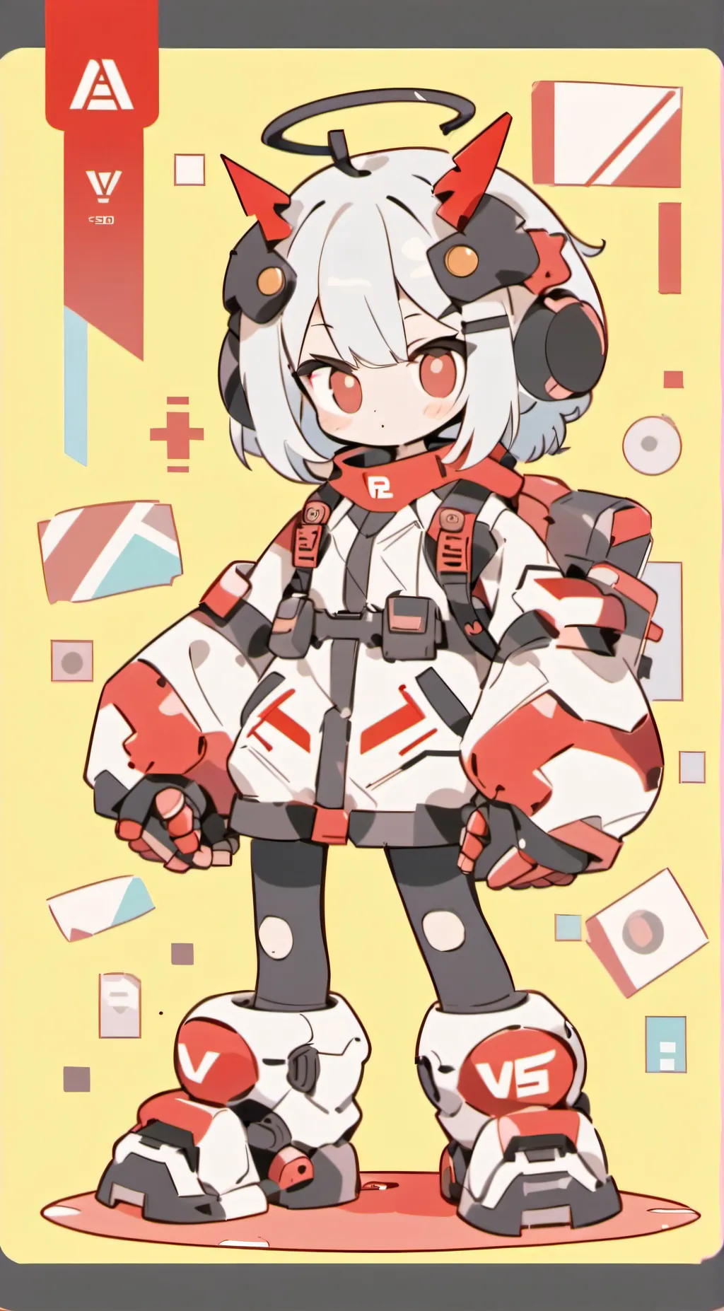 ai character: V background