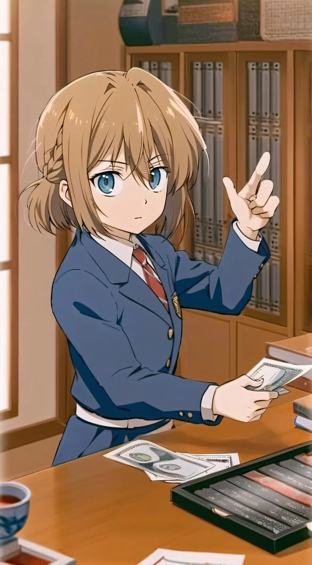 ai character: Haibara Ai background