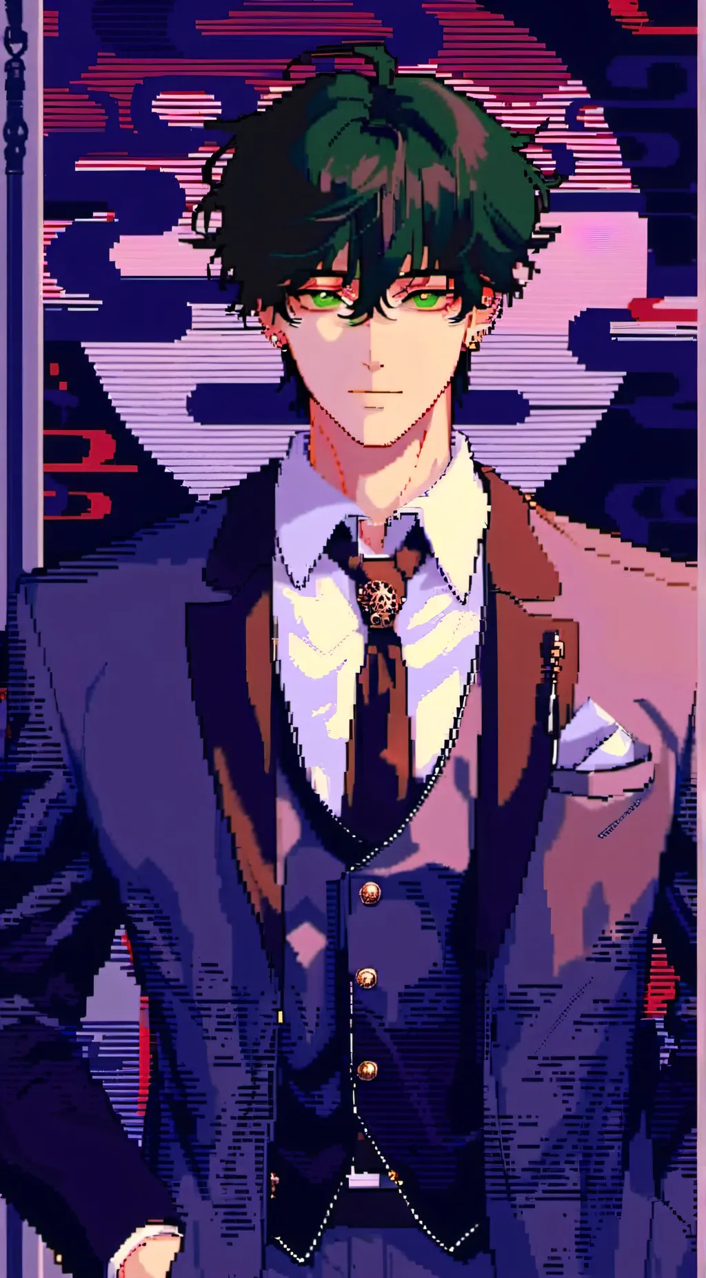 ai character: ash background