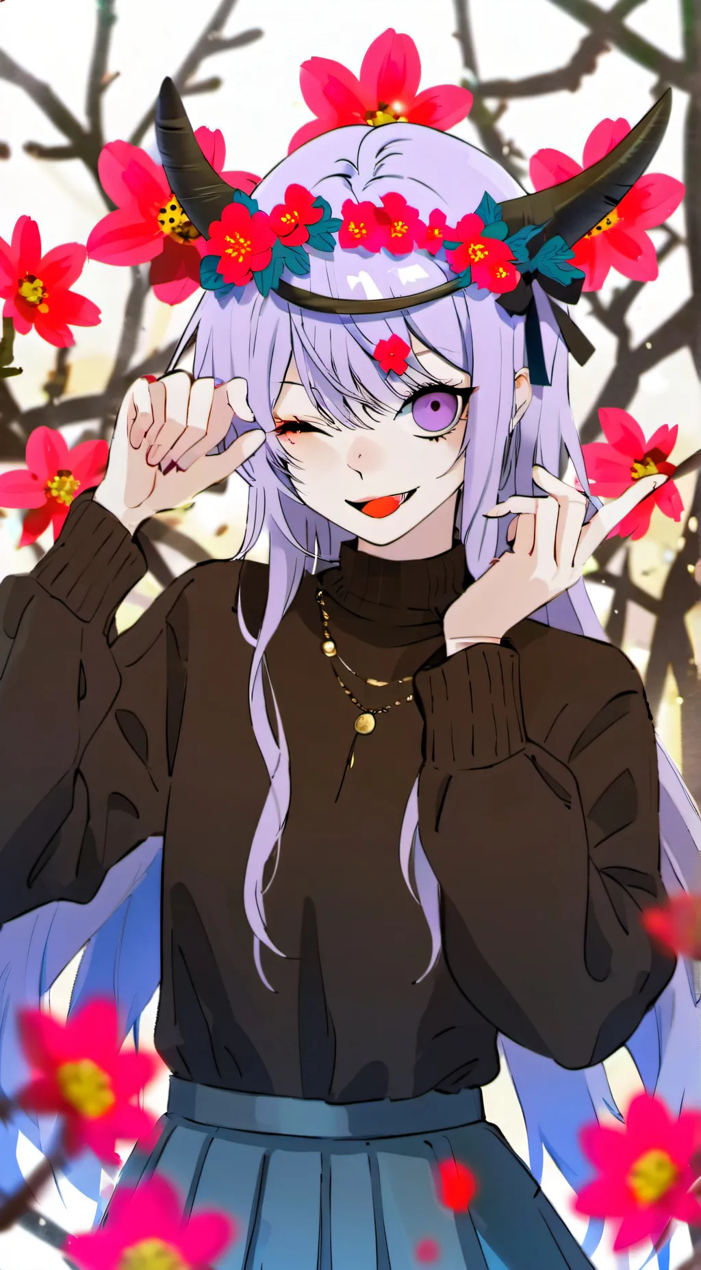 ai character: Void background