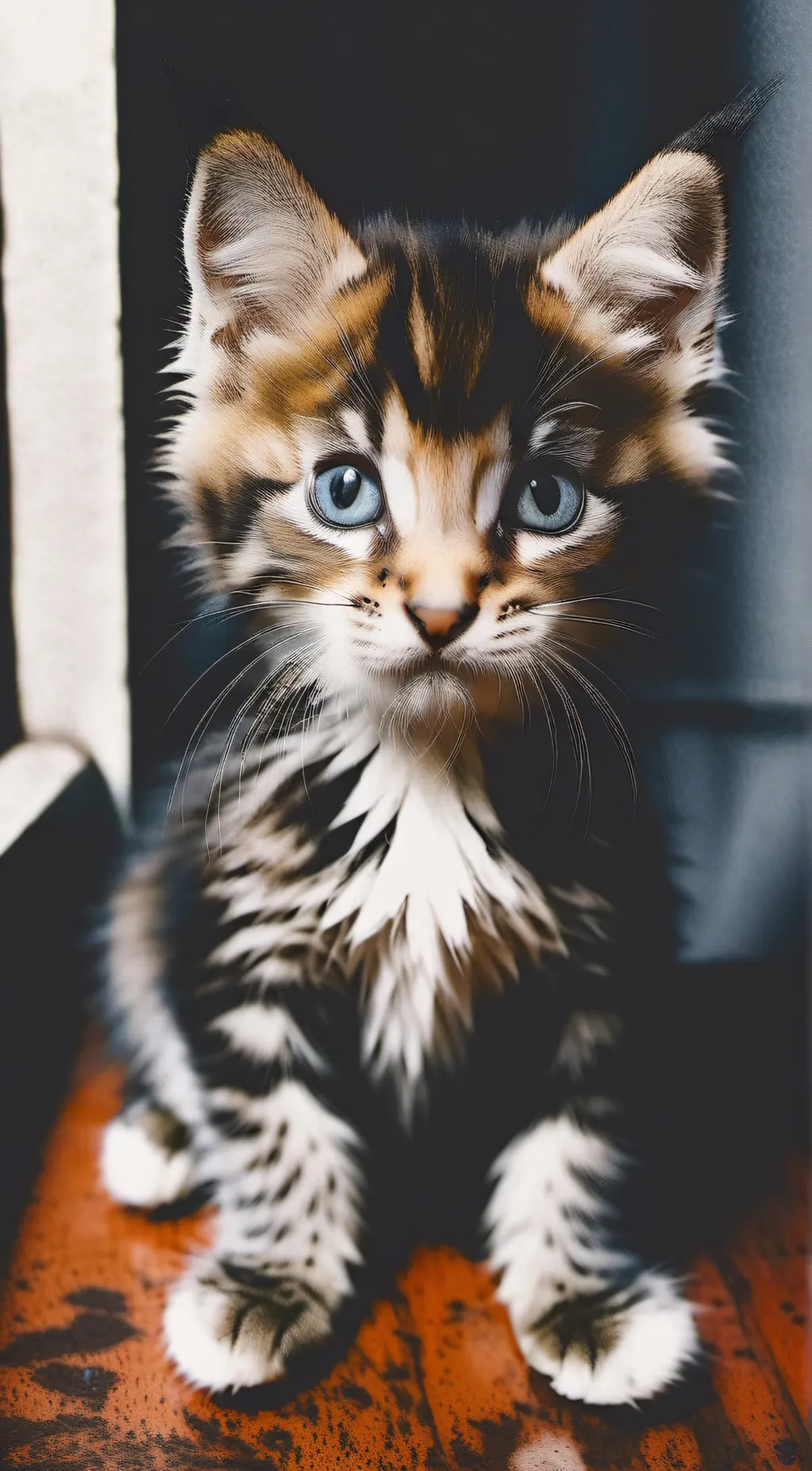 ai character: mad 😡 kitty background