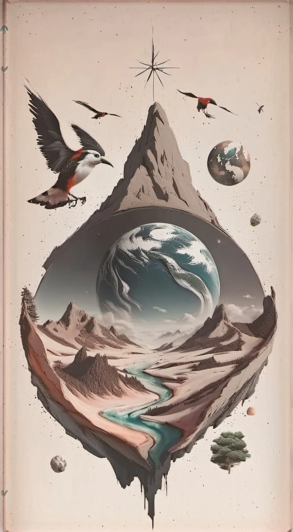 ai character: Earth background
