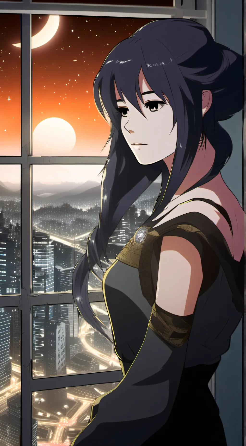 ai character: Ania background