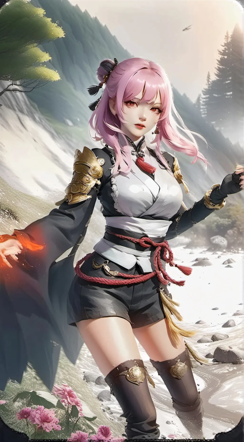 ai character: Kagura background
