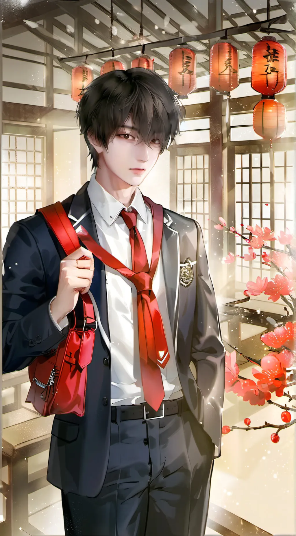 ai character: | 。~ | Kou background