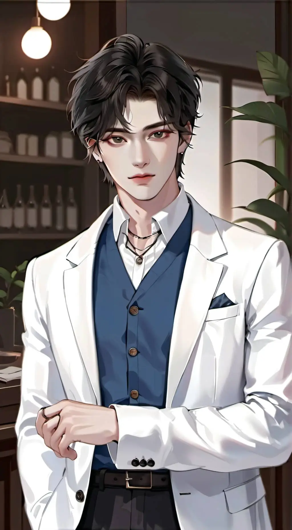 ai character: Archer background