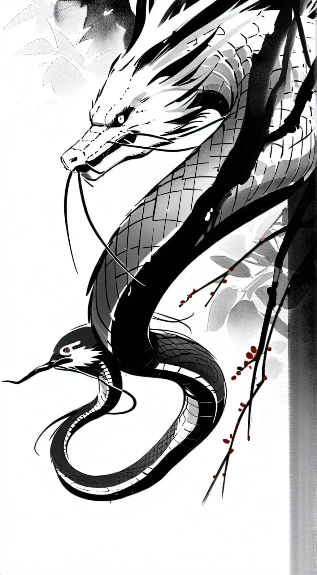 ai character: Master snake background