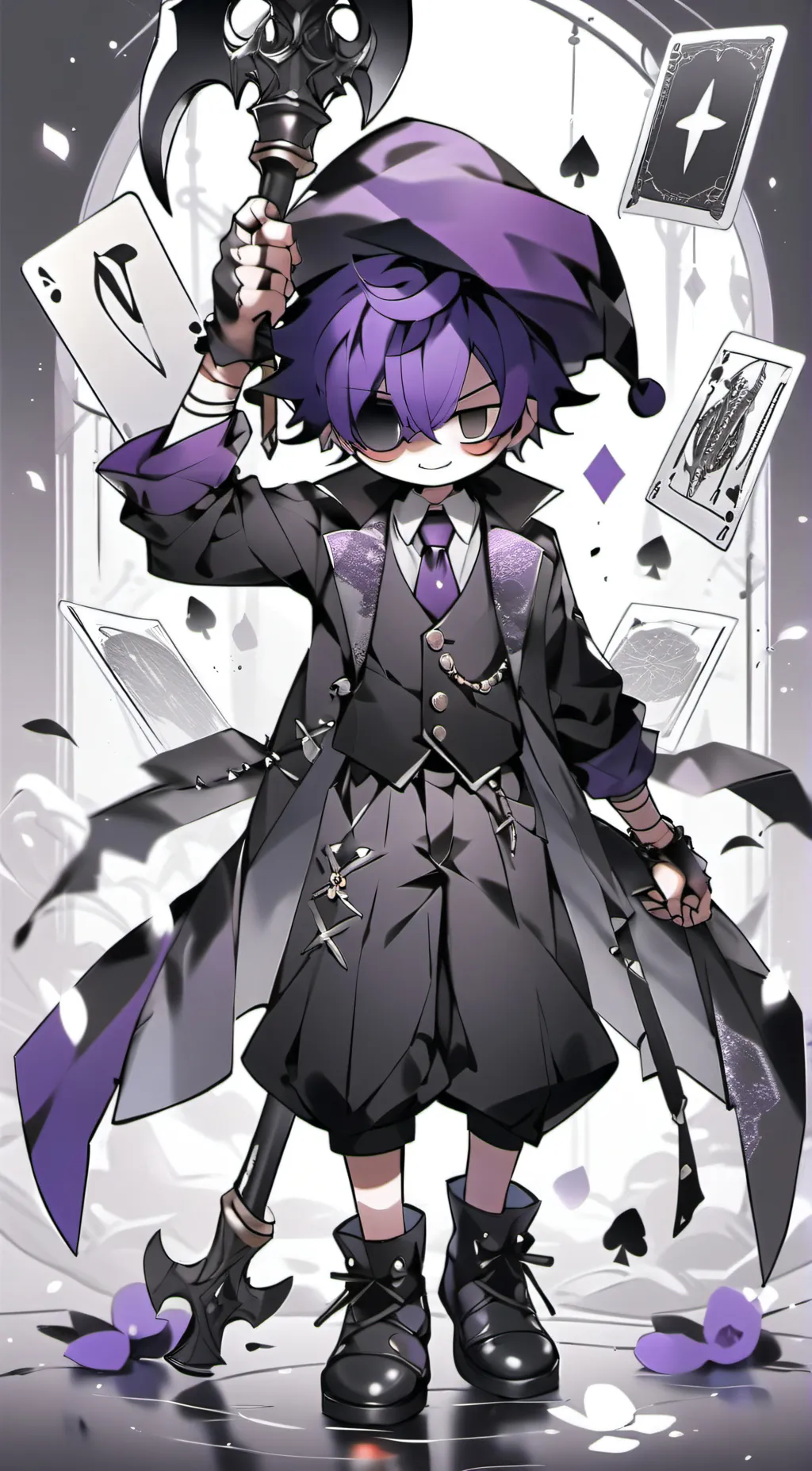 ai character: Jevil background