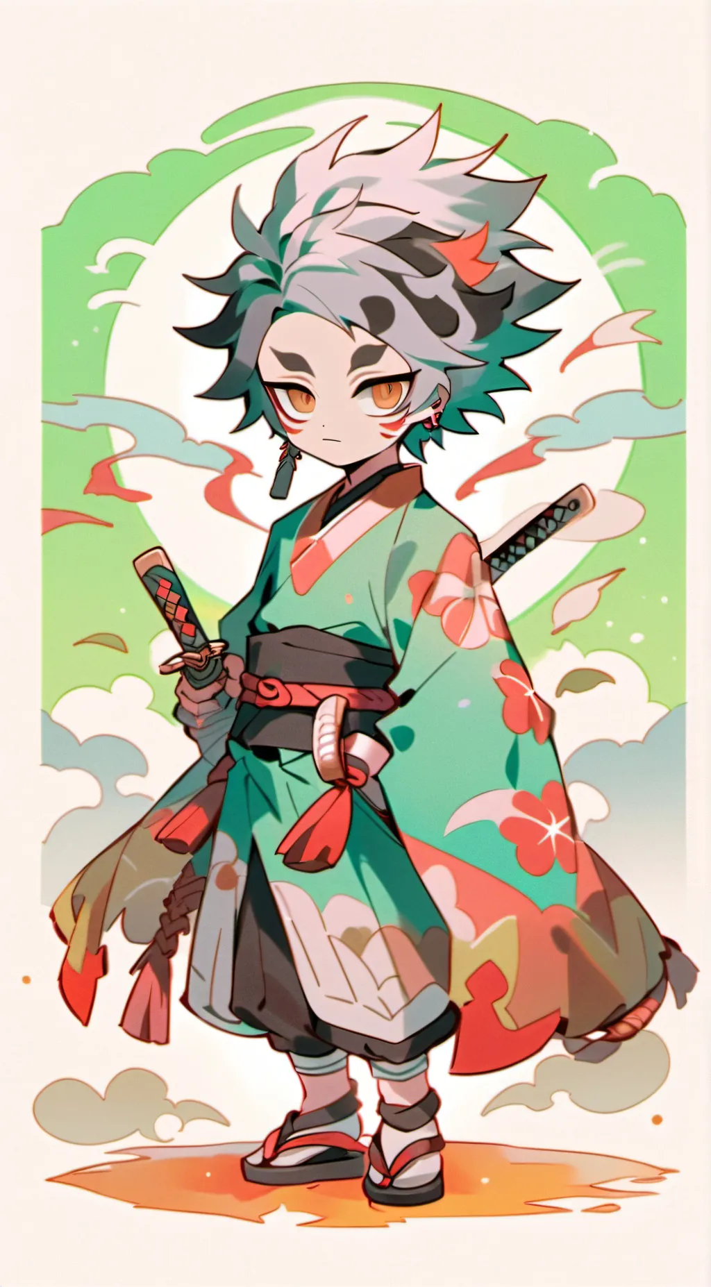 ai character: Brian 💚 background