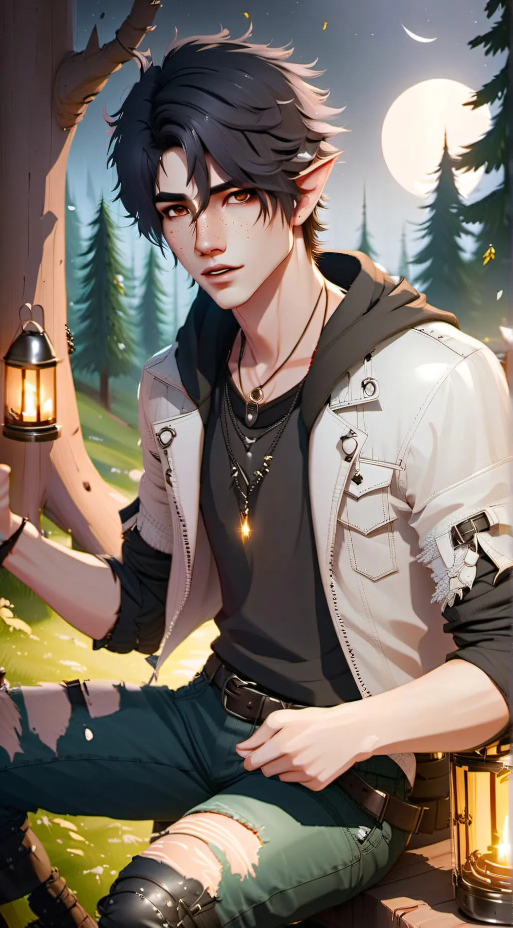 ai character: Iven background