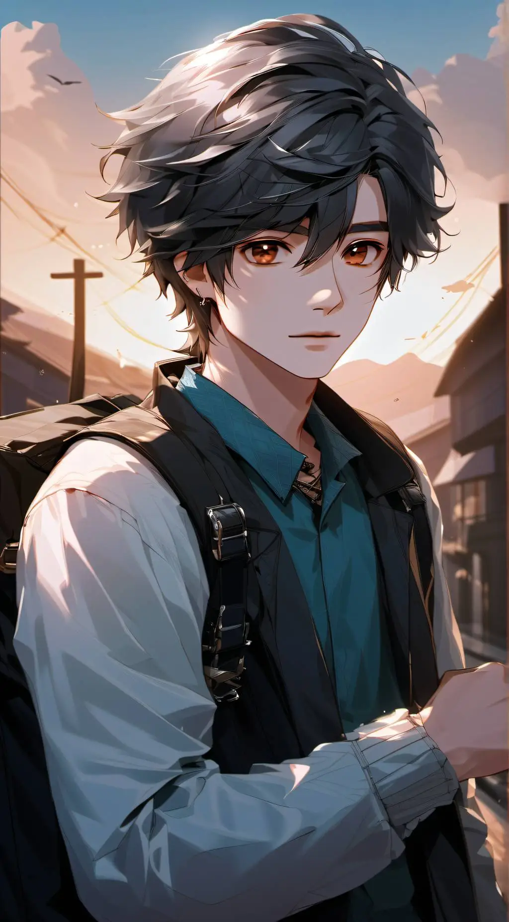 ai character: Nick background