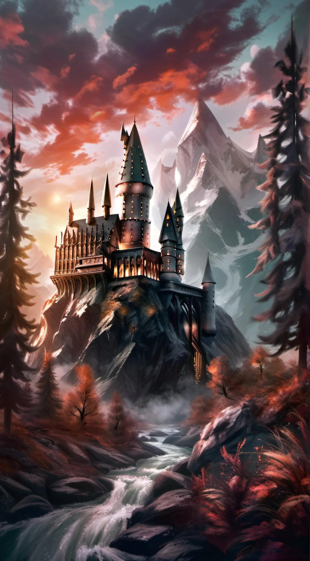 ai character: 🎀Hogwarts🎀 background
