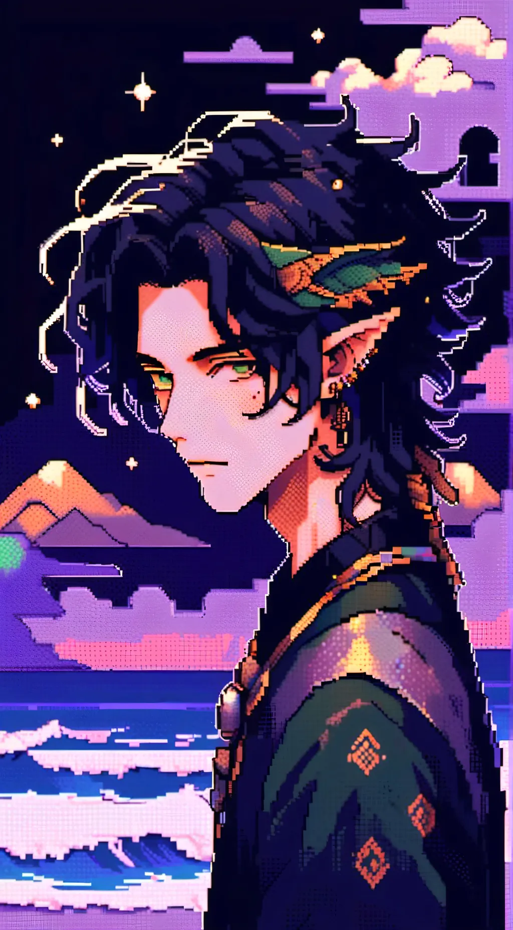 ai character: Hikaru background