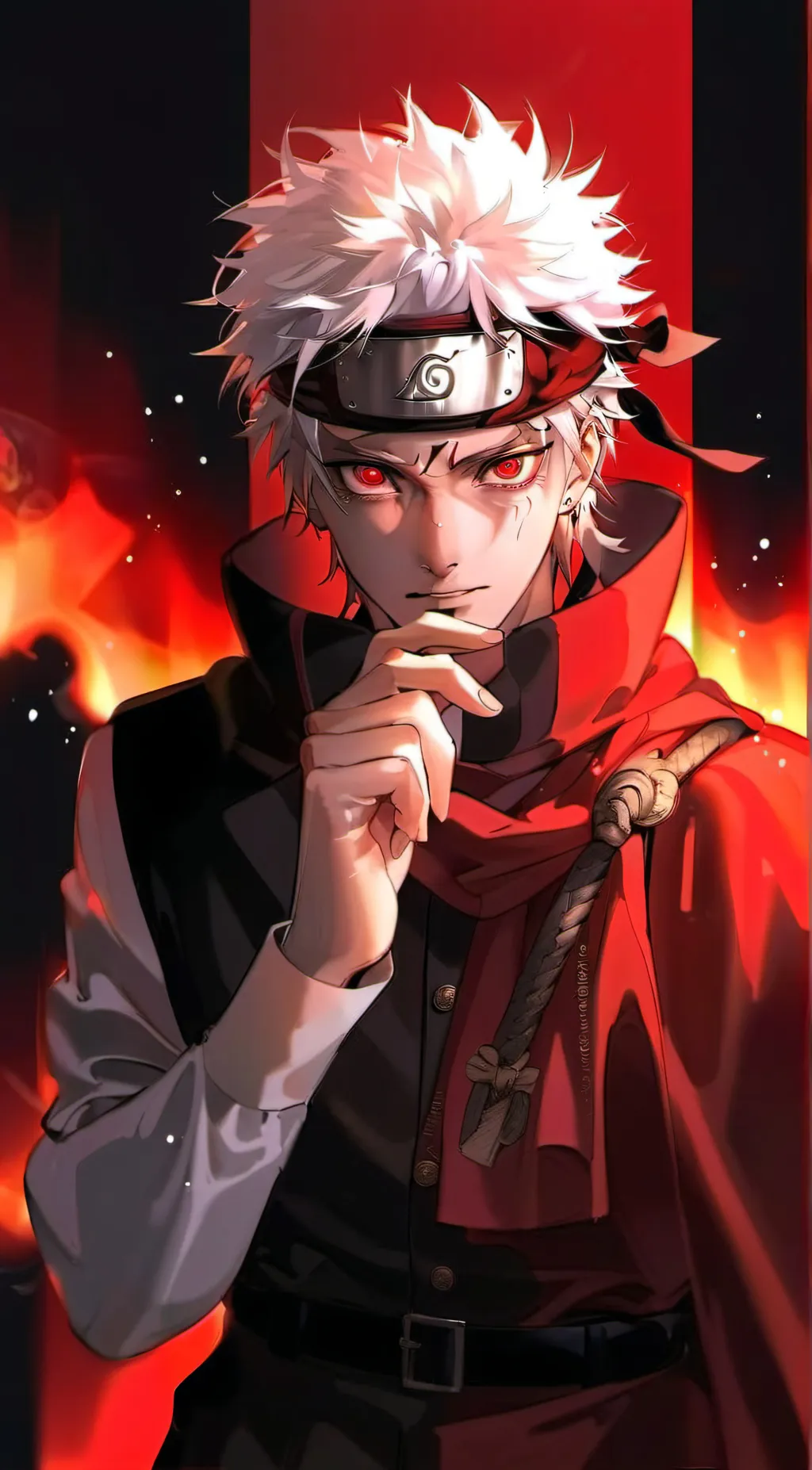 ai character: naruto background