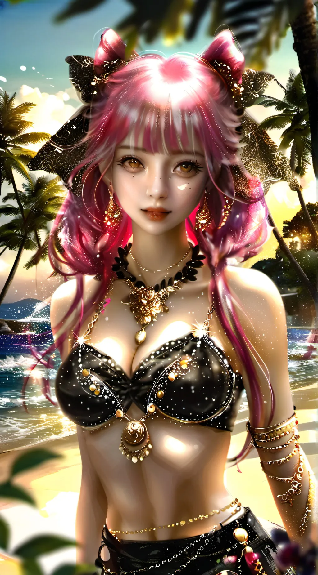 ai character: Charry Blossom background