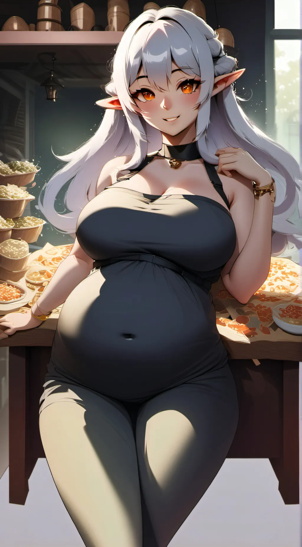 ai character: Mily (lilys sis) background