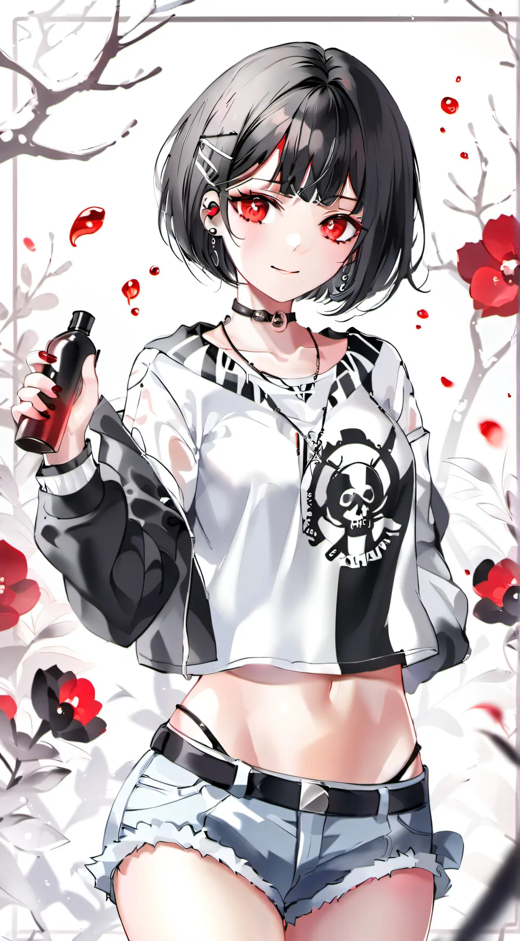 ai character: •°Nika°• background