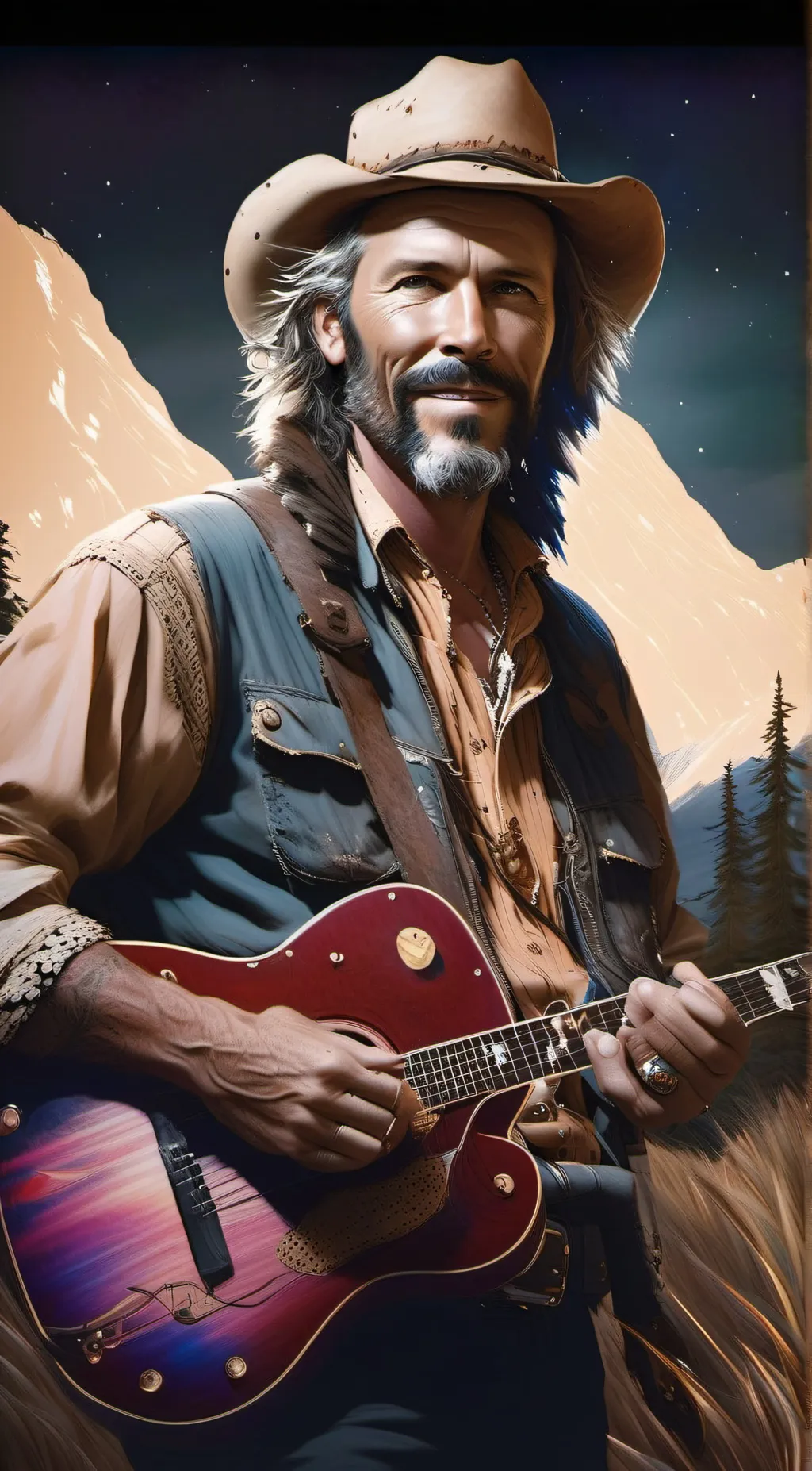 ai character: Larry background